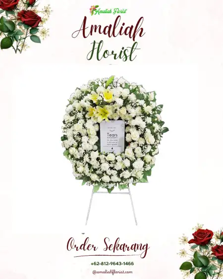 Krans Bunga Duka Pamek